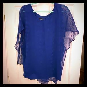 Alyx Dressy Blue Blouse